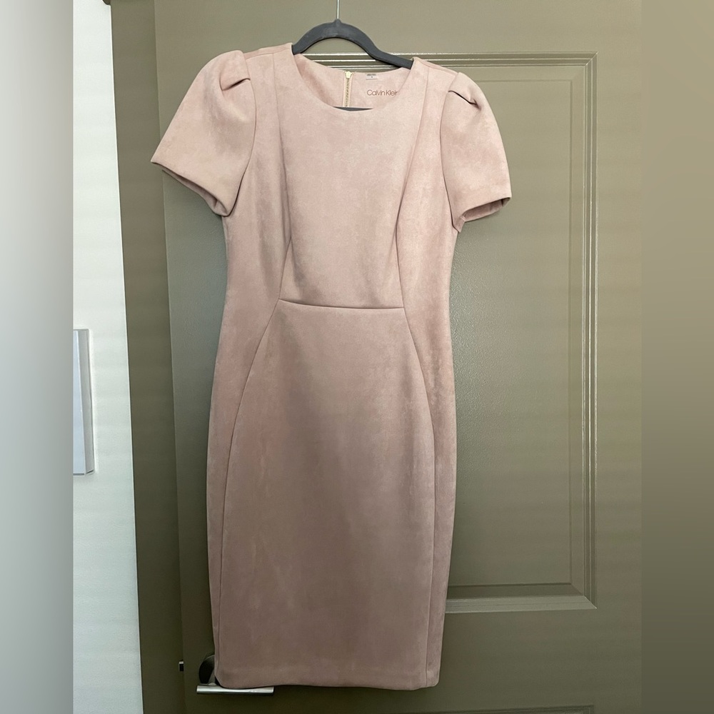 Light Pink Calvin Klein Dress - Picture 7 of 8
